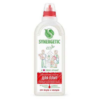 Synergetic средство для плит от жира и нагара 1 л 
