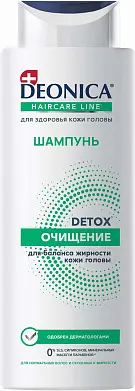 Deonica шампунь для волос detox очищение 380 мл