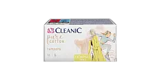 Cleanic pure cotton тампоны 16 шт