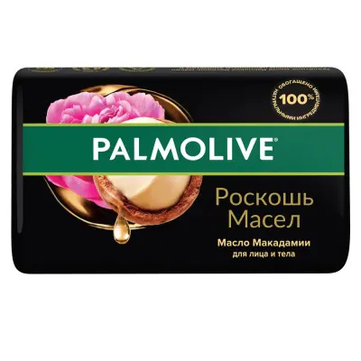 Palmolive мыло роскошь масел с маслом макадамии 90 г 