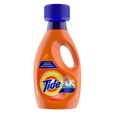 Tide смс гель для стирки жидкий альпийская свежеcть 1 л