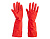 Русалочка перчатки хозяйственные удлиненные универсальные L
