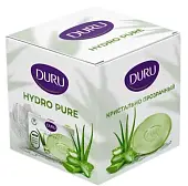 Duru подарочный набор hydro pure мыло 106 г алоэ+ мочалка