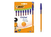 Bic orange fine ручка шариковая уп 8 шт
