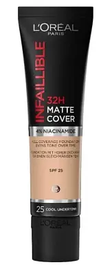L' ИНФАИБЛЬ МАТ 32ч тон крем 25