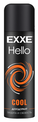 Exxe hello men дезодорант аэрозоль cool 150 мл 
