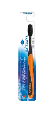 Natusana deep clean medium зубная щетка
