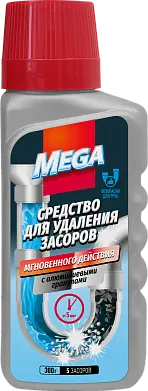 Mega для удаления засоров 300 г