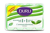 Duru туалетное мыло 1+1 Зеленый чай Soft 4шт по 80г