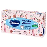 Zemma салфетки для лица 2 х слойные everyday 100 шт