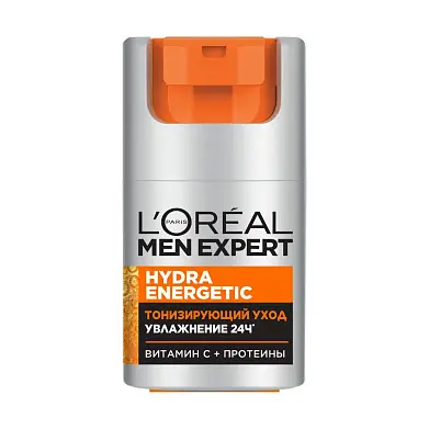 L' Paris Men Expert увлажняющий уход для лица гидра энергетик против признаков усталости 50 мл
