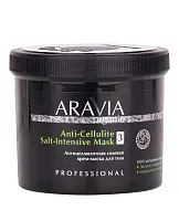 ARAVIA Organic Антицеллюлитная солевая крем-маска для тела, 550 мл