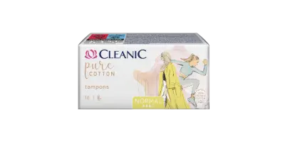 Cleanic pure cotton тампоны 16 шт 