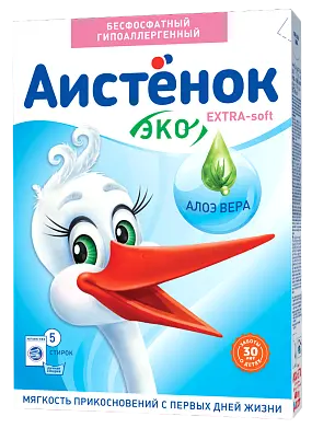 Аистенок soft стиральный порошок детский 400г