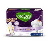 Molped прокладки женские гигиенические ночные 7шт