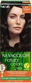 Nevacolor Natural Colors стойкая крем краска для волос 4.4 каштан