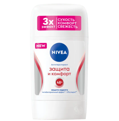 NIVEA део стик женский защита и комфорт 40мл new 