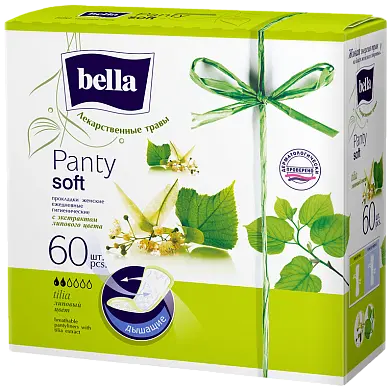 BELLA Прокладки ежедневные с экстрактом липового цвета 60 шт