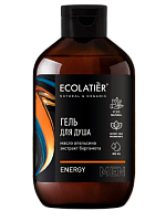Ecolatier Мужской гель для душа Energy, 400 мл