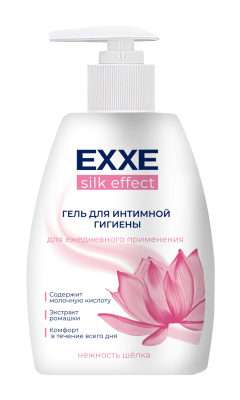 Exxe гель для интимной гигиены silk effect 250 мл 