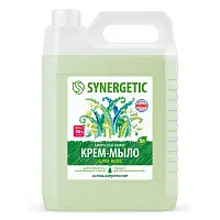 Synergetic крем мыло жидкое биоразлагаемое для мытья рук и тела алоэ вера 5 л