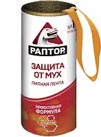 Раптор липкая лента от мух в гофрокоробе штучная