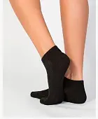 Носки женские cot IBD733003 по 100/10  nero 3 носки хлопок