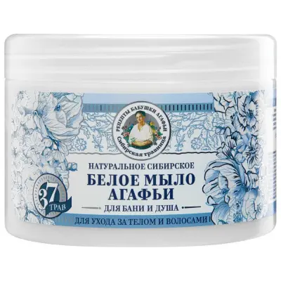 Травы и сборы агафьи мыло для бани белое 500 мл 