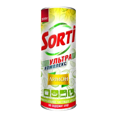 Sorti чистящее средство лимон 500 гр