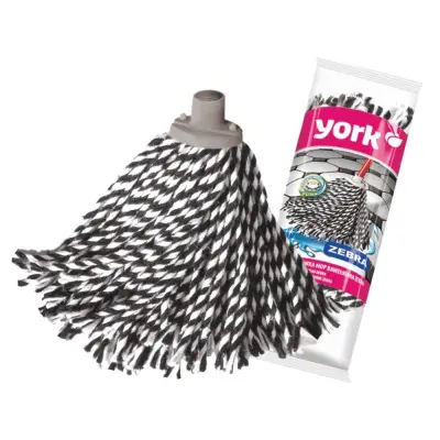 York насадка для уборки хлопковая зебра 