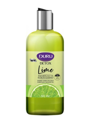 Duru Detox гель для душа Lime 500мл 