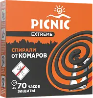 Picnic средство инсектицидное антикомариная спираль 10 шт