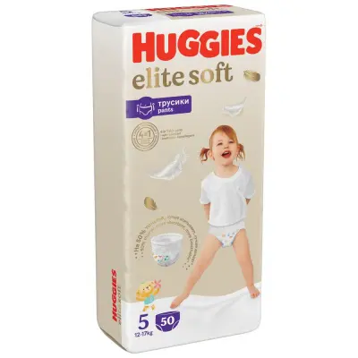 Huggies Soft подгузники трусики 12-17 кг 5 размер 50 шт 