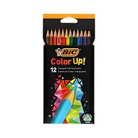 BIC Цветные. пласт. карандаши Color ( кор. 24 цвета)