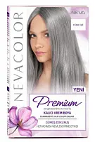 Nevacolor Е стойкая крем краска для волос дымчато серый