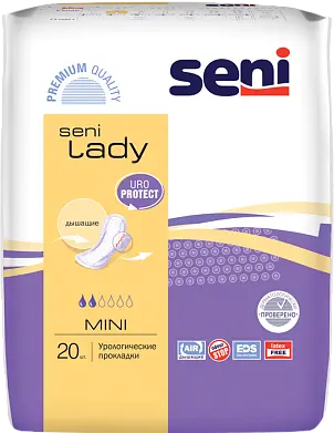 BELLA Прокладки урологические SENI LADY 20шт