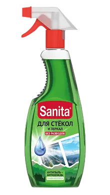 Sanita спрей чистящее средство для стёкол 500 мл