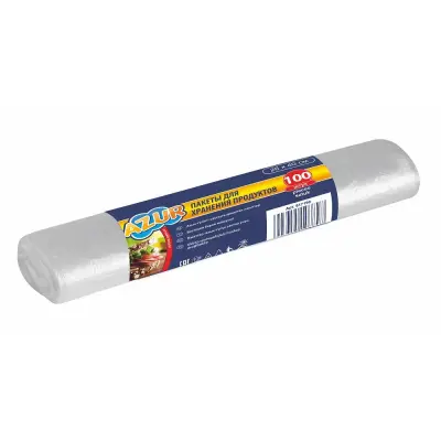 Azur пакеты для хранения продуктов 100 шт 26х40 см 