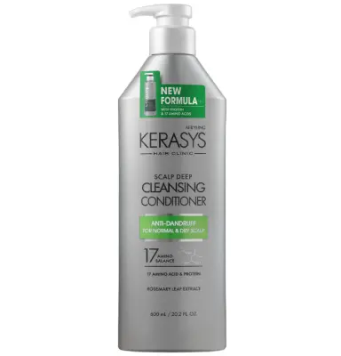 KeraSys clinic кондиционер уход за сухой кожей головы 600 мл 