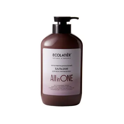 Ecolatier бальзам для всех типов волос 600 мл 