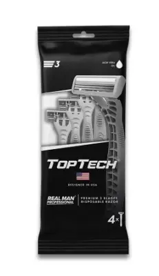 3 мужские бритвы одноразовые 4шт аналог gillette blue 