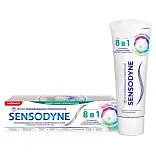 Sensodyne зубная паста 8 в 1 свежее дыхание 75 мл