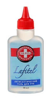 Lafitel гель для рук антисептический 70мл 