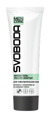 SVOBODA MEN CARE крем гель после бритья для чувствительной кожи 76 мл