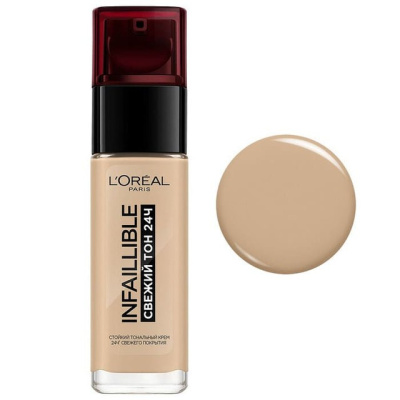 L'OREAL ИНФАИБЛЬ  Тон. крем 125  нат-розовый 