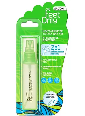 Salton feet only lady нейтрализатор запаха для ног 40 мл