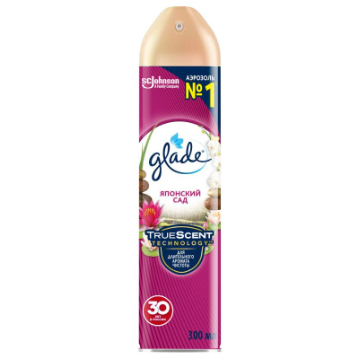 Glade освежитель воздуха аэрозоль японский сад 300 мл 