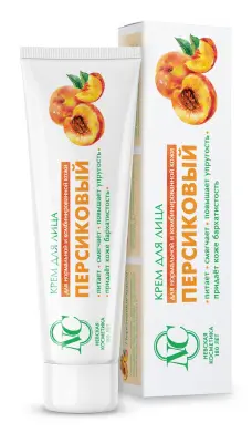 Невская Косметика персик крем для лица питательный 40мл 