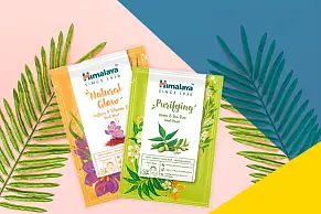 В продаже тканевые маски для лица HIMALAYA