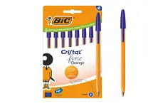 Bic orange fine ручка шариковая уп 8 шт